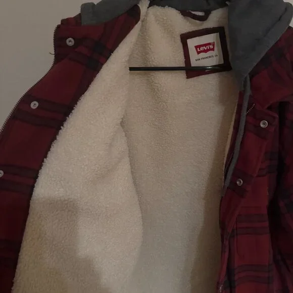 Levis Francisco Sherpa Flannel Jacket - Picture 3 of 3